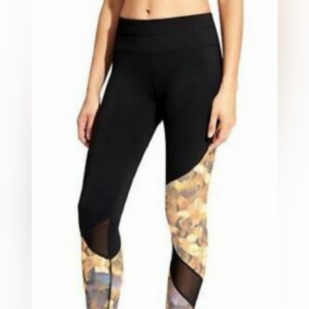 Athleta Asym Mesh Sonar Tight leggings small - Picture 4 of 8